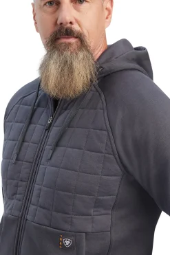 Rebar Regulator Herren Reißverschlussjacke