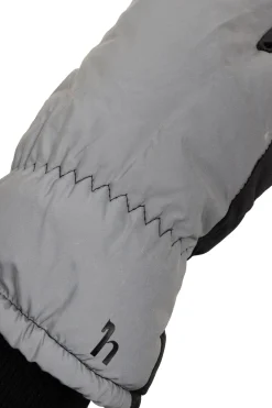 Reflektierende 3-Finger Reithandschuhe