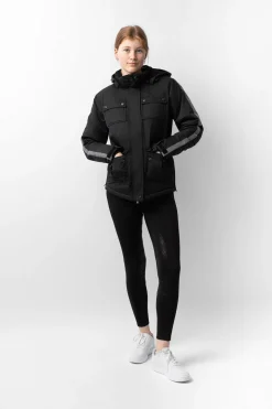 reflektierende Winterreitjacke