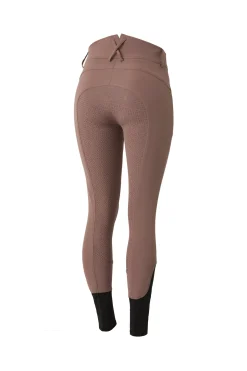 Reithose mit Silikonvollbesatz und Kristall-Taschen