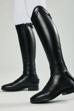 Reitstiefel mit Schnürung, reguläre Schafthöhe