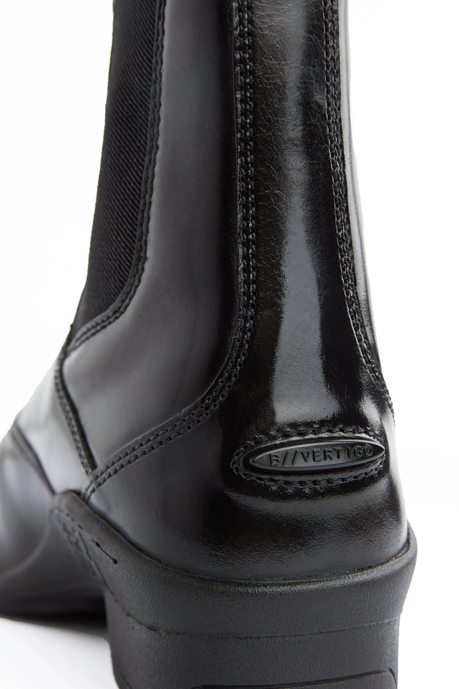 Saturn Damen Lederreitstiefeletten mit Reißverschluss