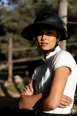 Sonnenschild für Reithelm