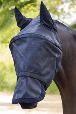 Space Premium Fliegenmaske mit Ohren- und Nasenschutz