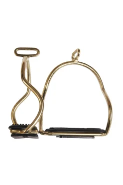 Stirrups, gilded stainless steel