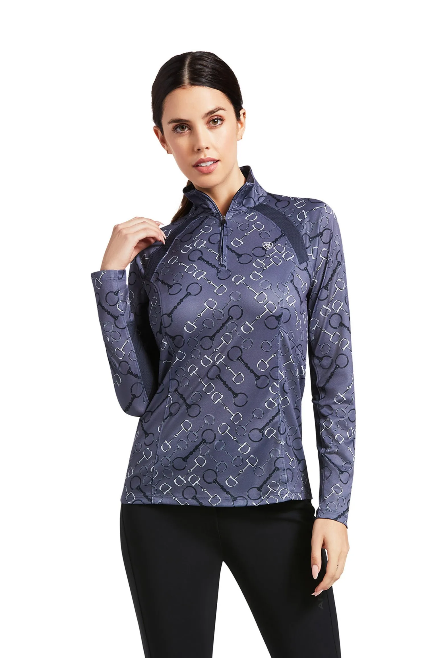 Sunstopper 2.0 Damen 1/4 Zip Baselayer Shirt