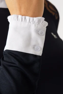 Sylvie Damen Langarm-Turniershirt mit Spitze