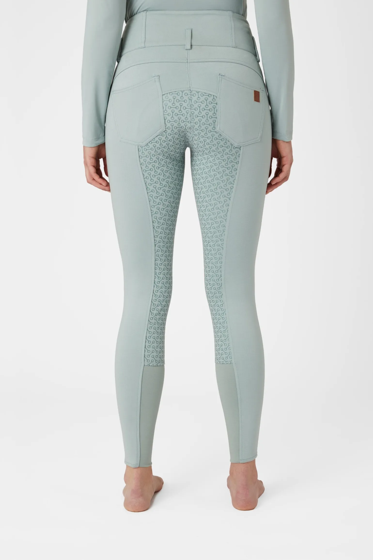 Tara Damen Reithose mit Silikonvollbesatz und hohem Bund