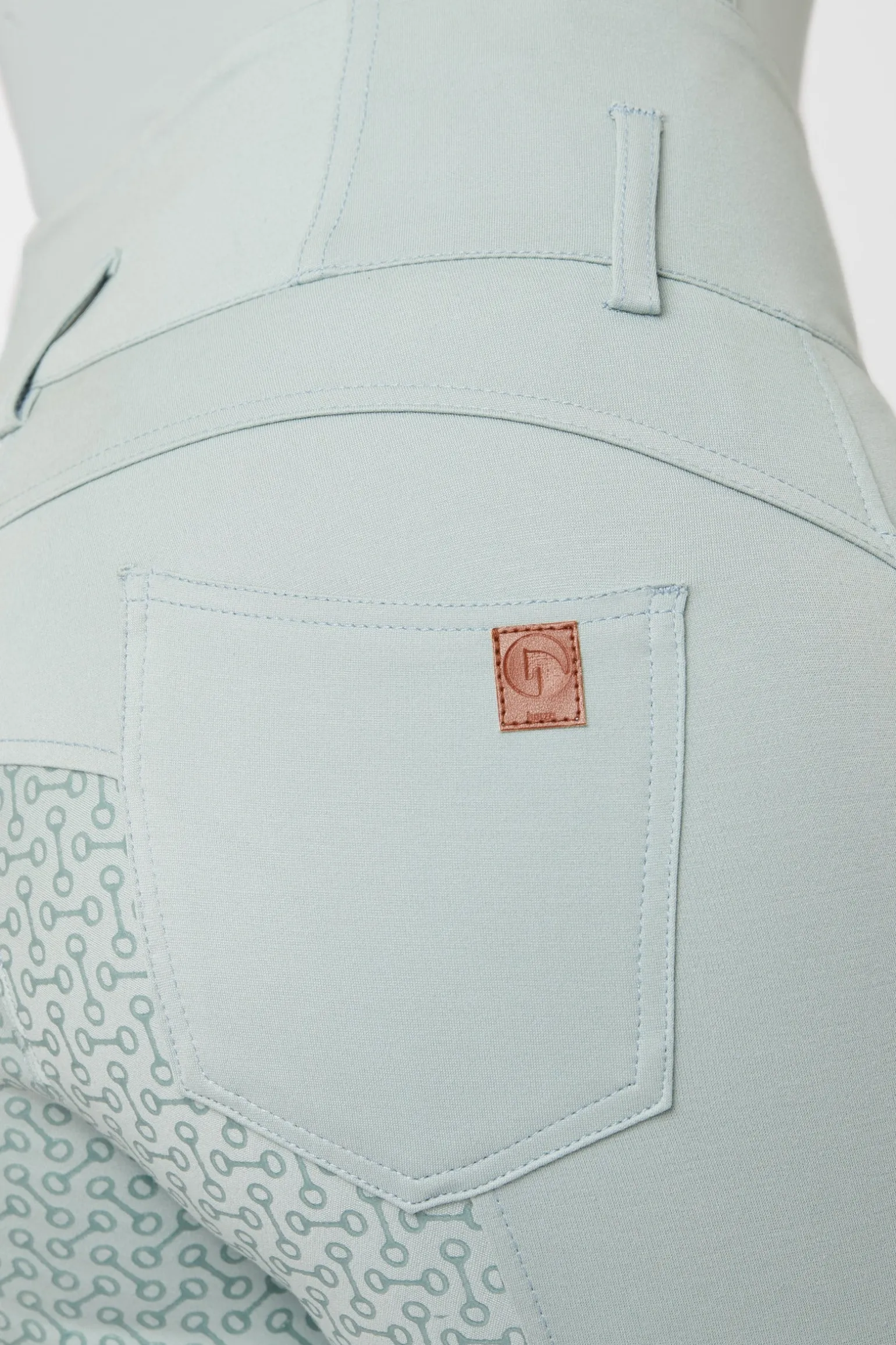 Tara Damen Reithose mit Silikonvollbesatz und hohem Bund