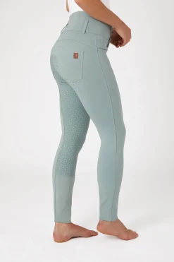 Tara Damen Reithose mit Silikonvollbesatz und hohem Bund
