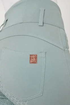 Tara Damen Reithose mit Silikonvollbesatz und hohem Bund