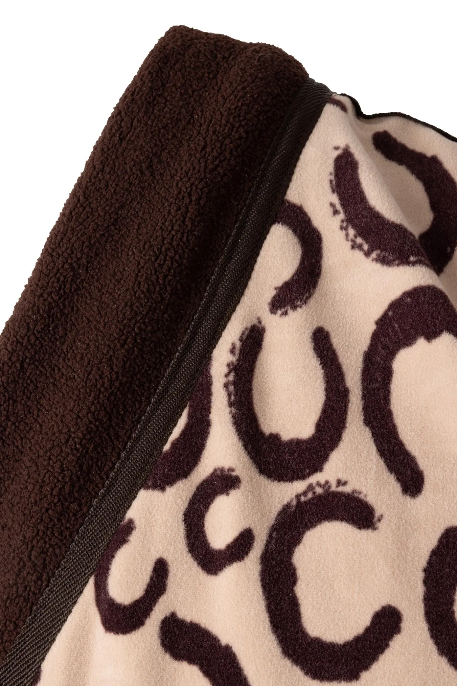 Teddyfleece Abschwitzdecke mit hohem Flor