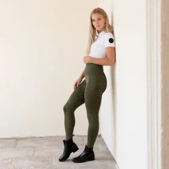 Vanessa Reitleggings mit Vollbesatz, Nahtlos in Jeansoptik