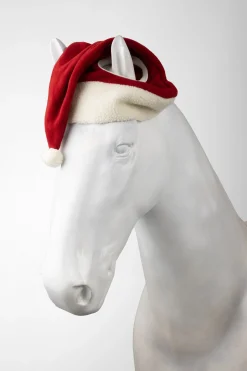 weihnachtliche Pferdemütze