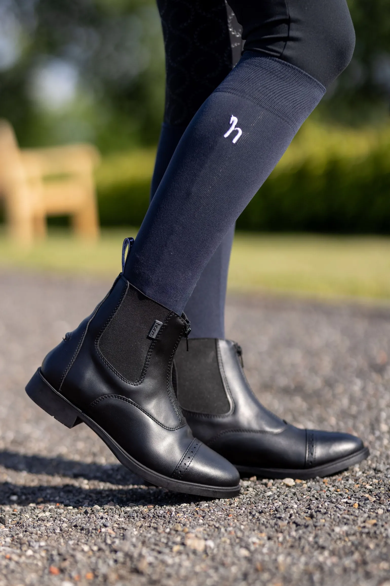 Wexford Jodhpur-Stiefelette mit Reißverschluss vorne