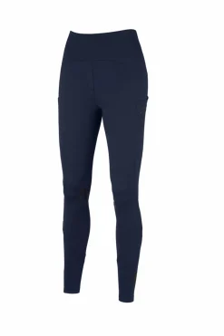 Yella SD Damen Reitleggings mit hohem Bund und Vollbesatz